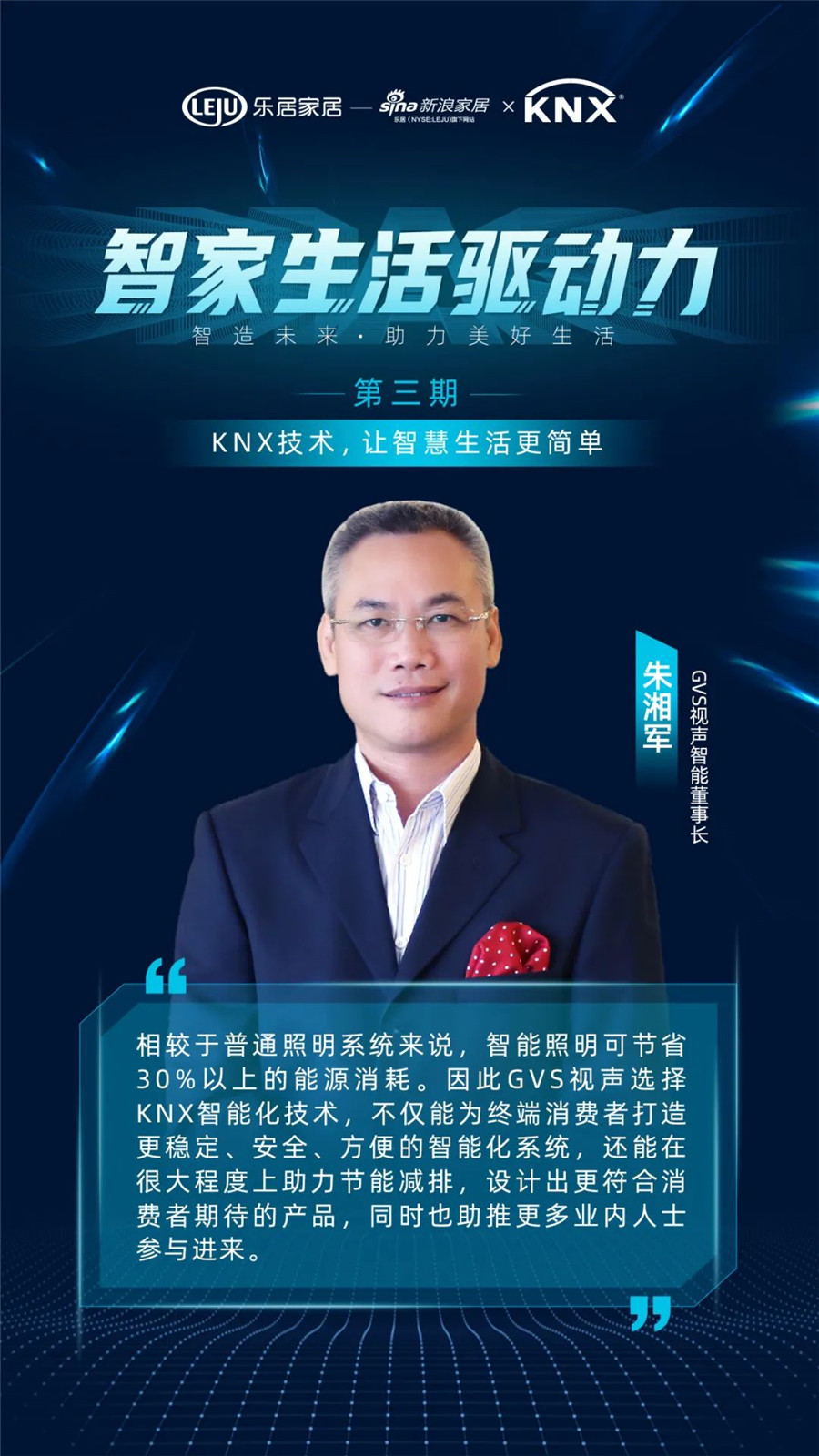 GVS&KNX協(xié)會連麥新浪家居：KNX技術(shù)，讓智慧生活更簡單